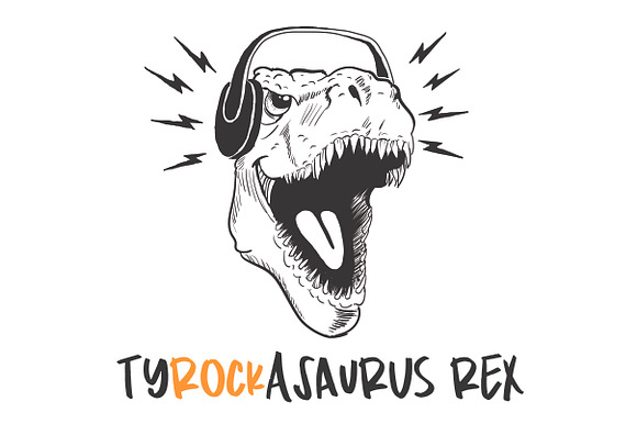 Rawwr Dinosaur in Display Fonts - product preview 2