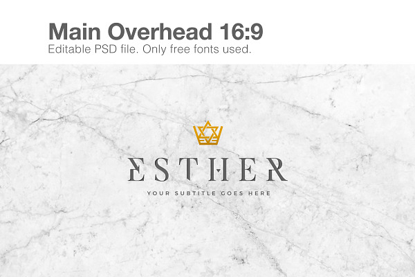 Esther Sermon Series Slides/Overhead