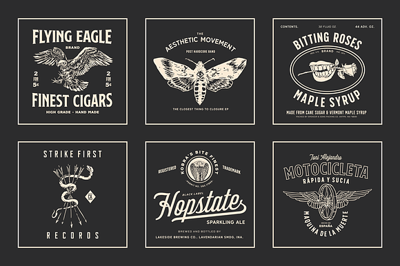 S&S Nickson Font Bundle in Hipster Fonts - product preview 19