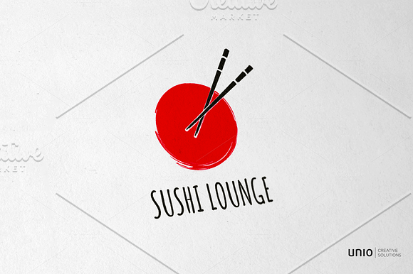 Sushi Logo in Logo Templates - product preview 1