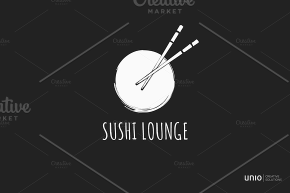 Sushi Logo in Logo Templates - product preview 3