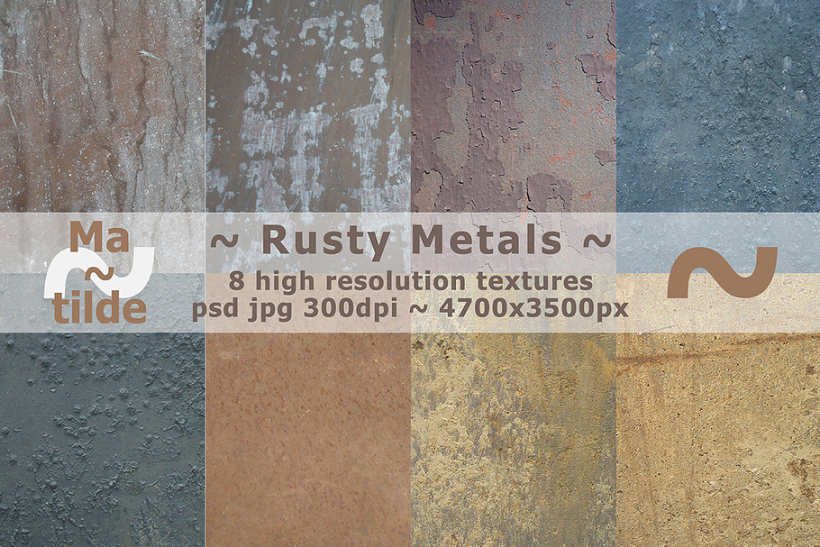 Rusty Metals in Textures - product preview 8