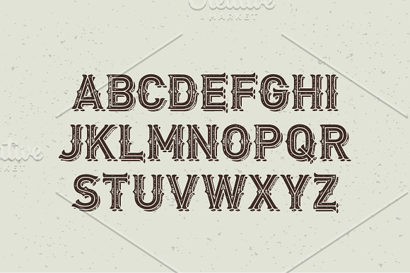 Biker font set + graphics in Display Fonts - product preview 3