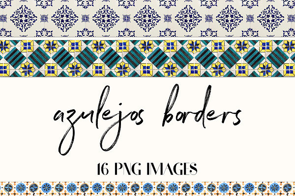 Azulejos Borders, Portuguese Tiles