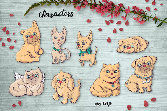 Pets with love! in Illustrations - product preview 2