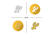 Ginger root icon