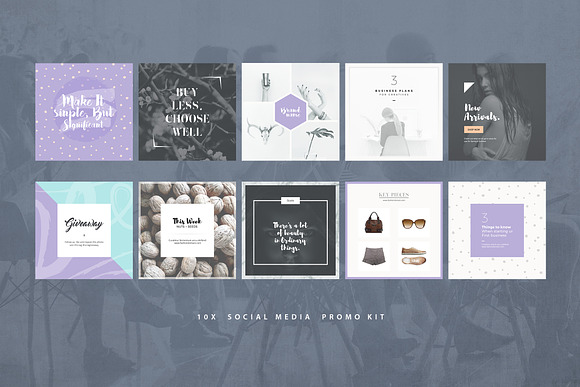 Multipurpose - Social Media Pack in Instagram Templates - product preview 3