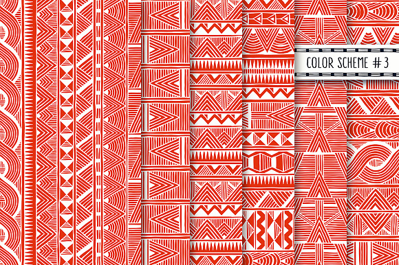 Tribal patterns collection in Patterns - product preview 5