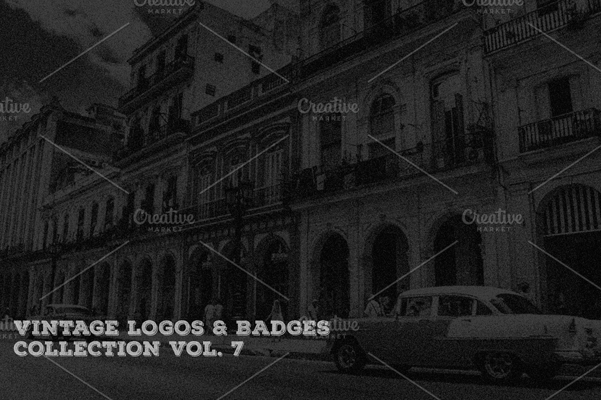 Vintage Logo & Badge Vol. 7 in Logo Templates - product preview 8