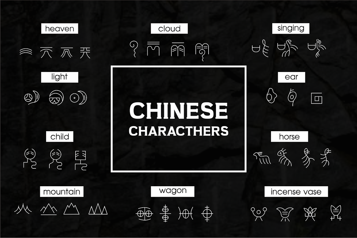 Chinese Characthers in Photoshop Shapes - product preview 8
