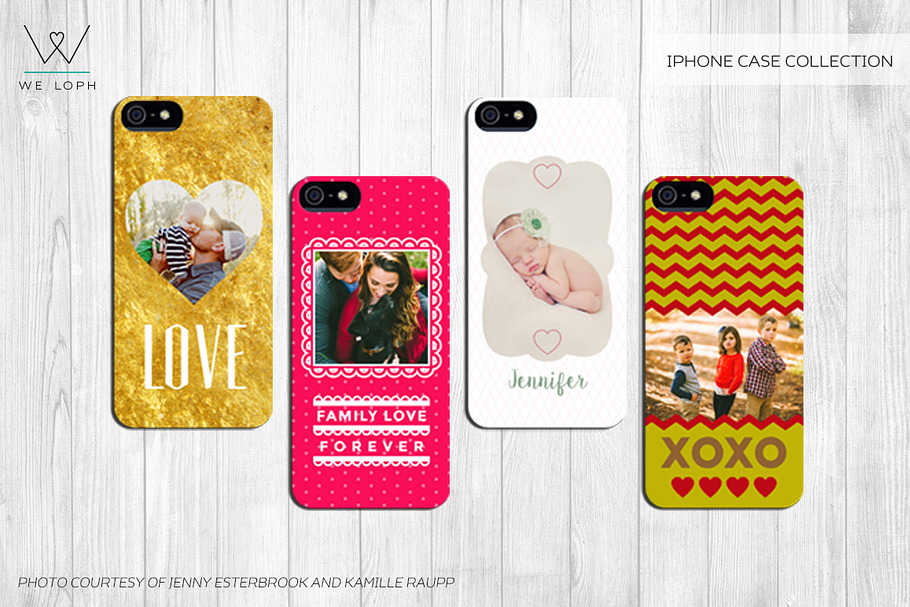 iPhone Case Collection - 4 templates