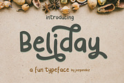 Beliday - Fun Display Font