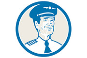 Flight Engineer Navigator Circle Ret