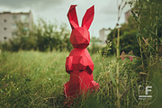 DIY Bunny 3D model template