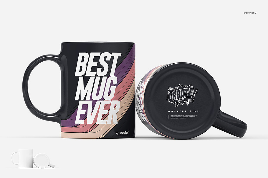 Download Mug Mockup Set 11 oz | Creative Product Mockups ~ Creative ...