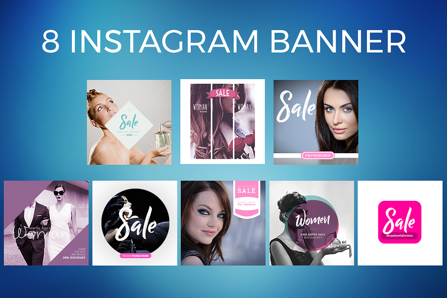 8 Instagram Banner in Instagram Templates - product preview 8