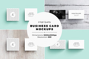 2 Business Card MockUps
