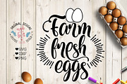 Farm Fresh Eggs Cutting File