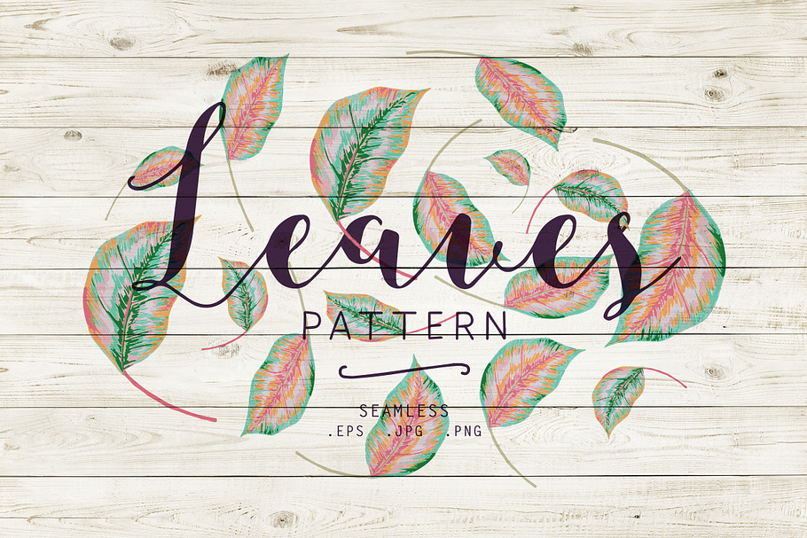 Leaves Pattern in Patterns - product preview 8