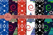 CHRISTMAS seamless patterns pack