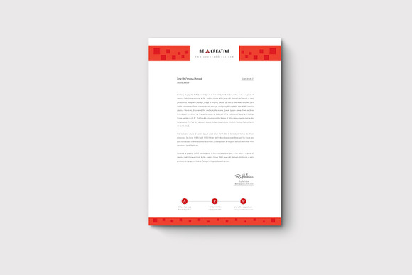 Letter Head in Stationery Templates - product preview 7