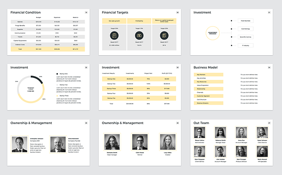 Company Profile Keynote in Keynote Templates - product preview 3