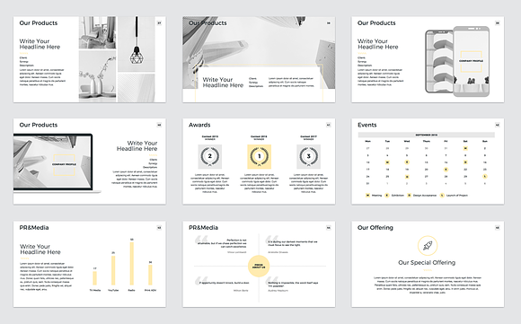 Company Profile Keynote in Keynote Templates - product preview 5