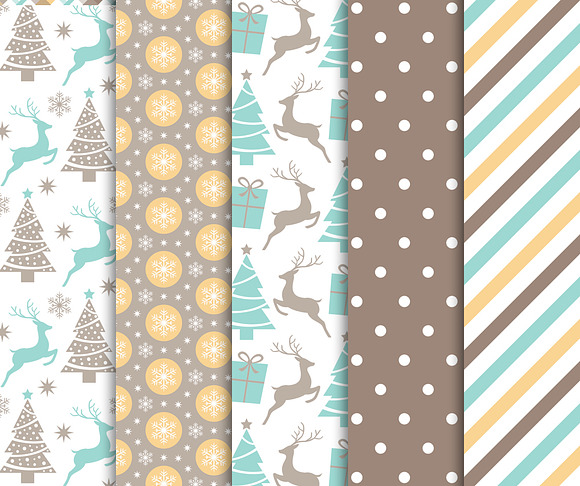 Christmas Digital Papers in Patterns - product preview 2
