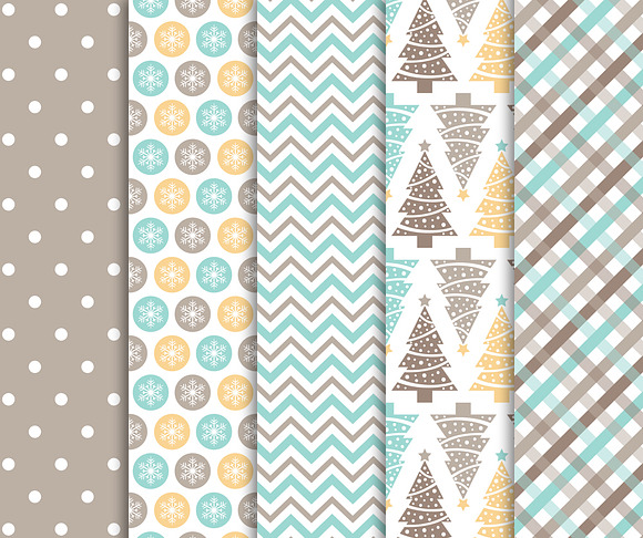 Christmas Digital Papers in Patterns - product preview 3