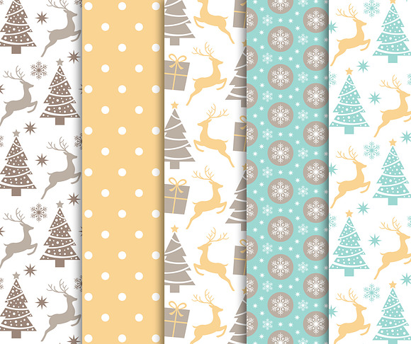 Christmas Digital Papers in Patterns - product preview 4