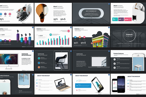 Business Plan - PowerPoint Template in PowerPoint Templates - product preview 2