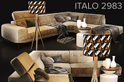 Sofa Natuzzi Italo 2983
