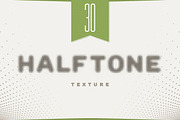 30 vector halftone set