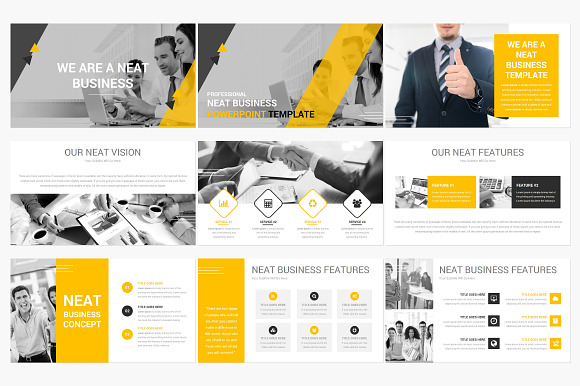 Neat PowerPoint Template in PowerPoint Templates - product preview 3