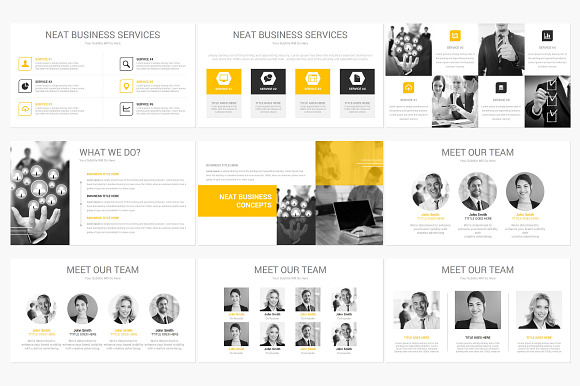 Neat PowerPoint Template in PowerPoint Templates - product preview 4