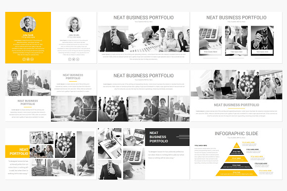 Neat PowerPoint Template in PowerPoint Templates - product preview 5