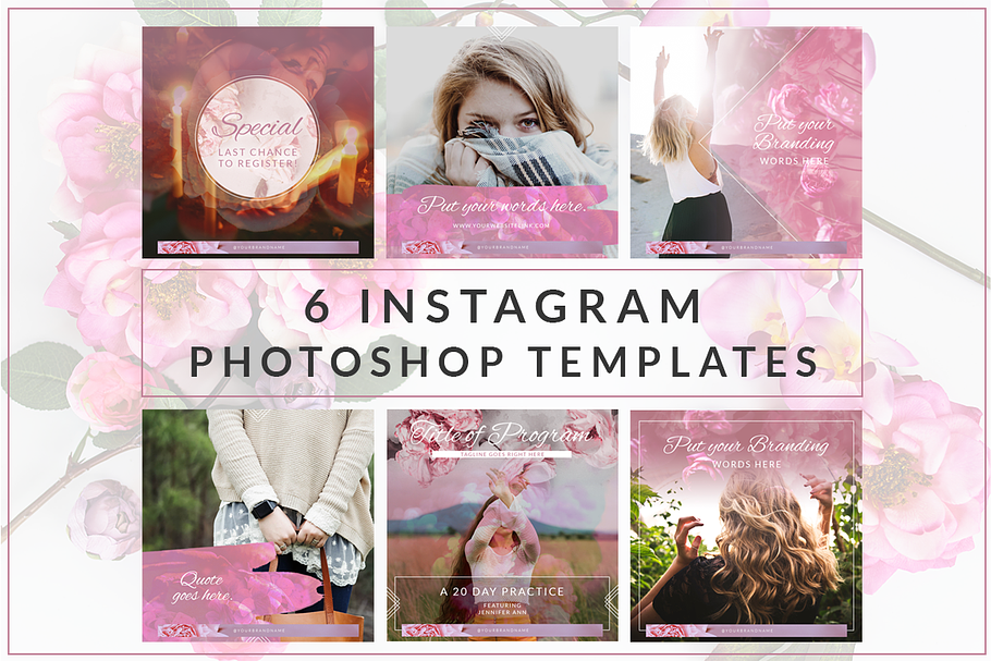 Instagram Branded Templates Vol. 3 in Instagram Templates - product preview 8