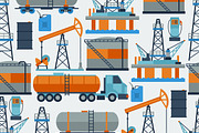 Oil industrial seamless patterns.