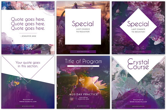 Instagram Branded Templates Vol. 4 in Instagram Templates - product preview 1