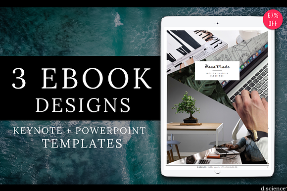 3X Ebook Template Bundle  | 67% Off in Magazine Templates - product preview 1
