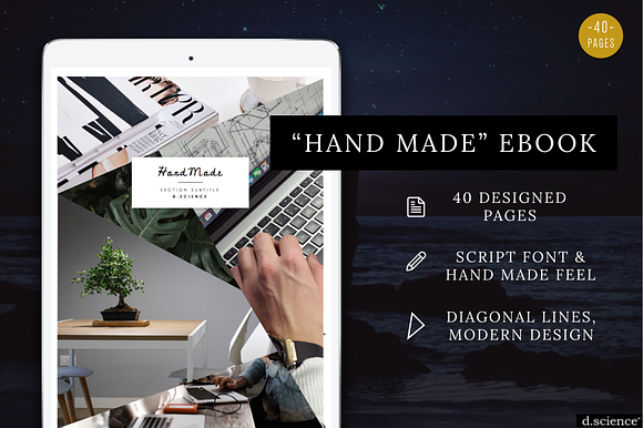 3X Ebook Template Bundle  | 67% Off in Magazine Templates - product preview 4