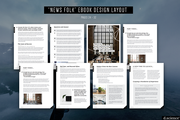 3X Ebook Template Bundle  | 67% Off in Magazine Templates - product preview 18