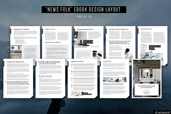 3X Ebook Template Bundle  | 67% Off in Magazine Templates - product preview 20