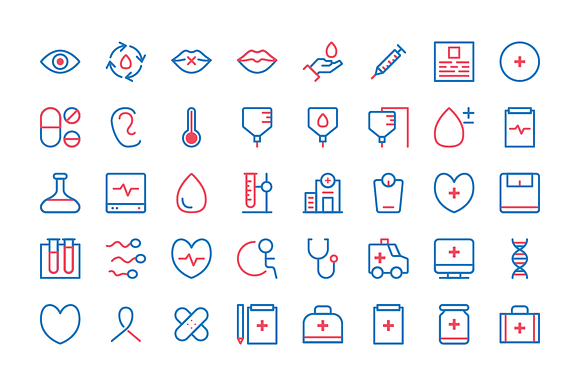 Whatsername Medical Icon in Heart Icons - product preview 1