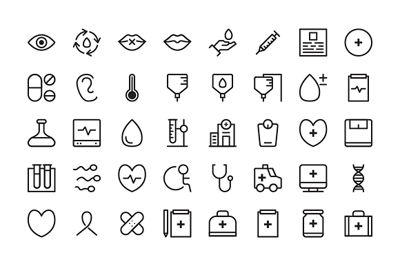 Whatsername Medical Icon in Heart Icons - product preview 2