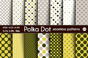 Polka Dot Seamless Patterns - 03