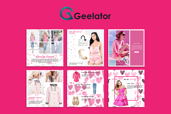 Chiffon Instagram Promotion in Facebook Templates - product preview 1