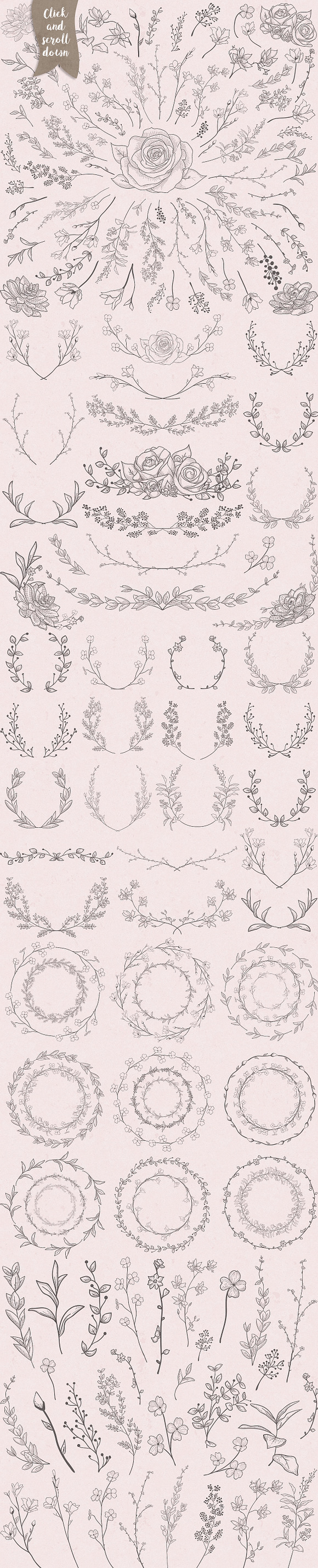 Floral Bundle ~ New Items Added in Objects - product preview 9