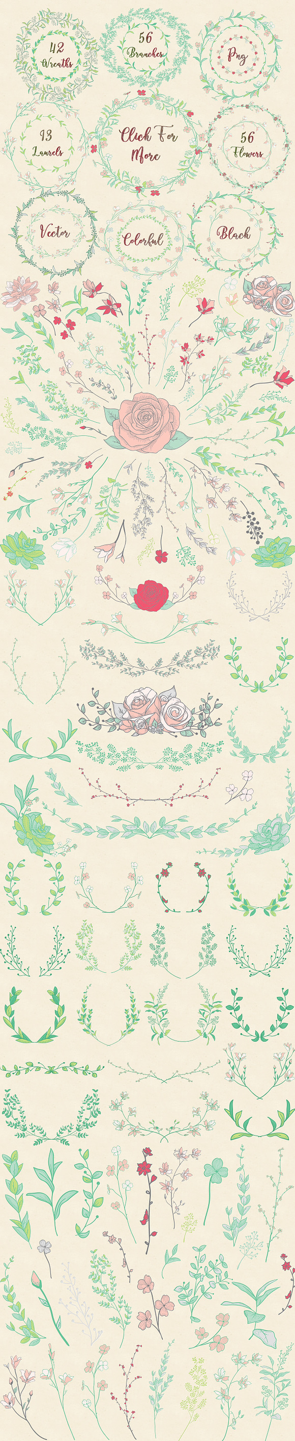 Floral Bundle ~ New Items Added in Objects - product preview 12