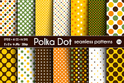 Polka Dot Seamless Patterns - 04